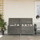 Sonata H Градинска ракла антрацит 150x50x56,5 см чам масив Sonata H Градинска ракла антрацит 150x50x56,5 см чам масив