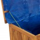 Sonata H Градинска кутия за съхранение с колела 113x50x58см акация масив