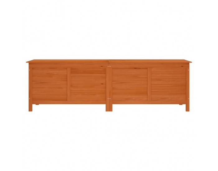 Sonata H Градинска кутия за съхранение кафява 198,5x50x56,5 см чам масив Sonata H Градинска кутия за съхранение кафява 198,5x50x56,5 см чам масив