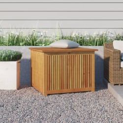 Sonata H Градинска кутия за съхранение 75x75x58 см акациево дърво масив - Външни съоражения