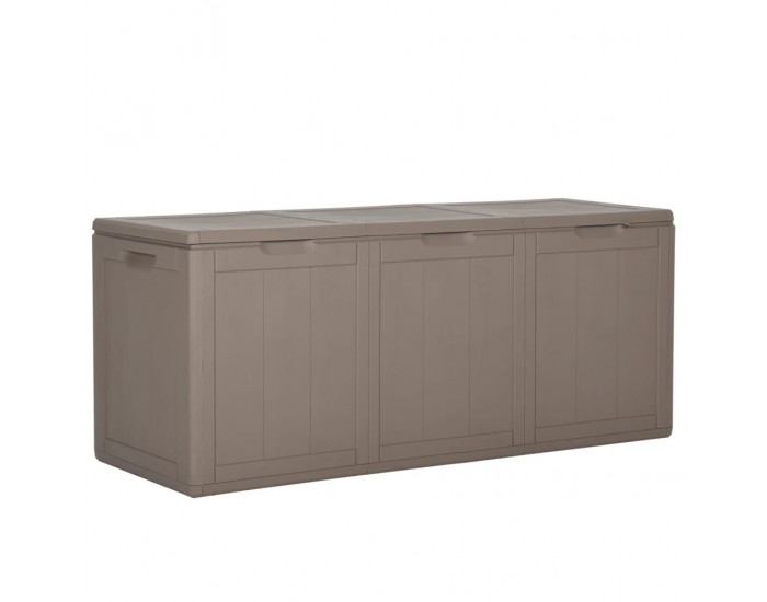 Sonata H Градинска кутия за съхранение, 270 л, кафява, PP ратан
