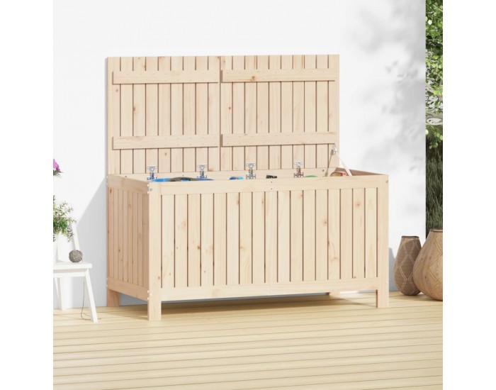 Sonata H Градинска кутия за съхранение, 121x55x64 см, бор масив Sonata H Градинска кутия за съхранение, 121x55x64 см, бор масив