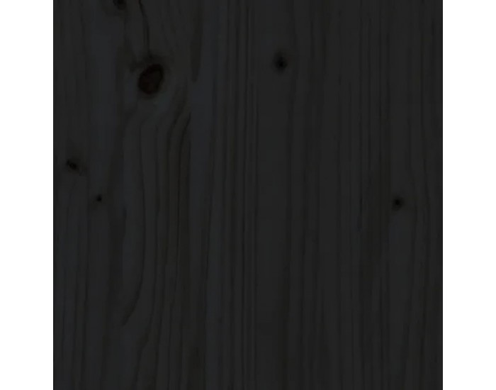 Sonata H Градинска кутия черна 101x50,5x46,5 см масивна борова дървесина Sonata H Градинска кутия черна 101x50,5x46,5 см масивна борова дървесина