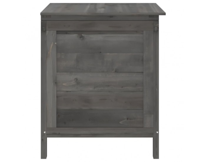 Sonata H Градинска ракла антрацит 50x49x56,5 см чам масив Sonata H Градинска ракла антрацит 50x49x56,5 см чам масив