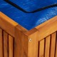 Sonata H Градинска кутия за съхранение 150x50x58 см акациево дърво масив