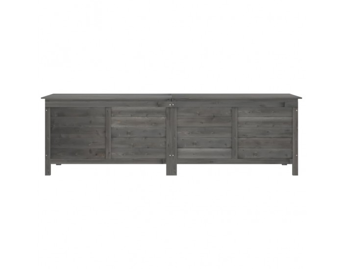 Sonata H Градинска ракла антрацит 198,5x50x56,5 см чам масив Sonata H Градинска ракла антрацит 198,5x50x56,5 см чам масив