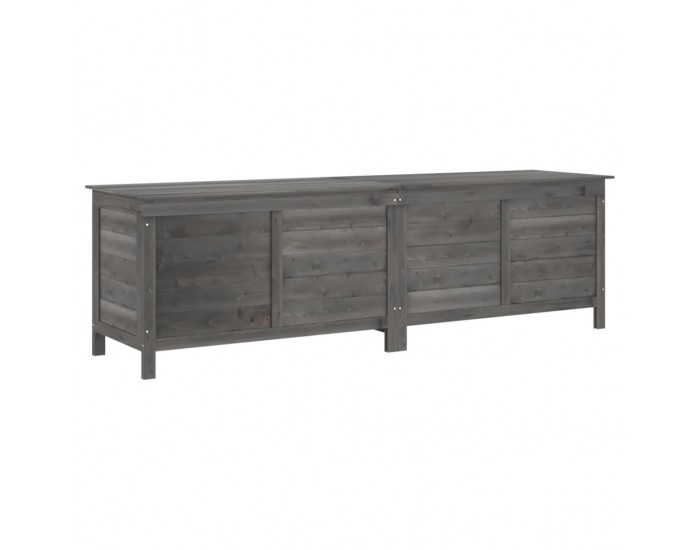 Sonata H Градинска ракла антрацит 198,5x50x56,5 см чам масив Sonata H Градинска ракла антрацит 198,5x50x56,5 см чам масив