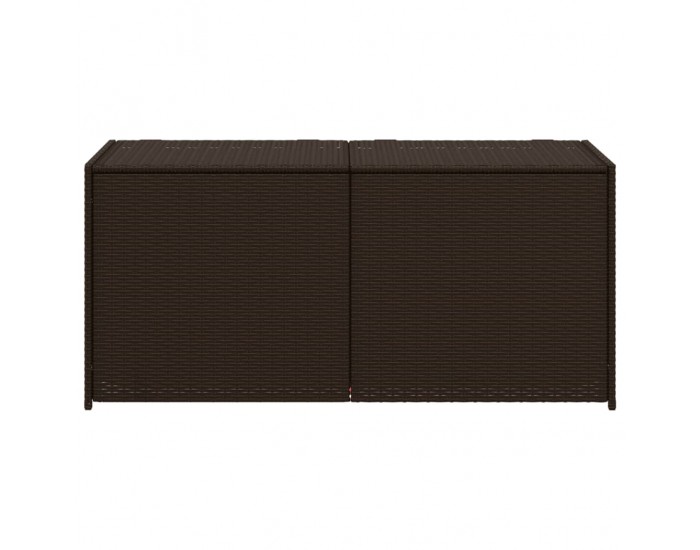 Sonata H Градински сандък за съхранение, кафяв, 283 л, полиратан Sonata H Градински сандък за съхранение, кафяв, 283 л, полиратан
