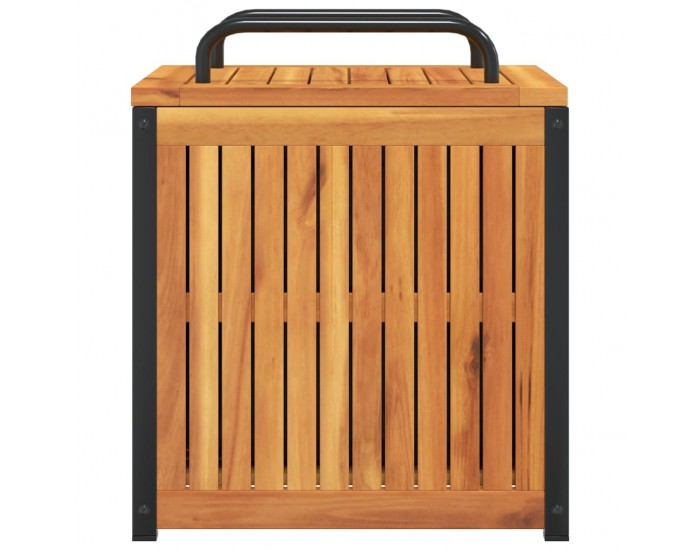 Sonata H Външна кутия за възглавници 45x45x45/53 см акация масив стомана