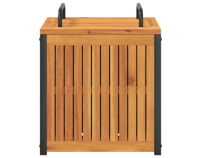 Sonata H Външна кутия за възглавници 45x45x45/53 см акация масив стомана