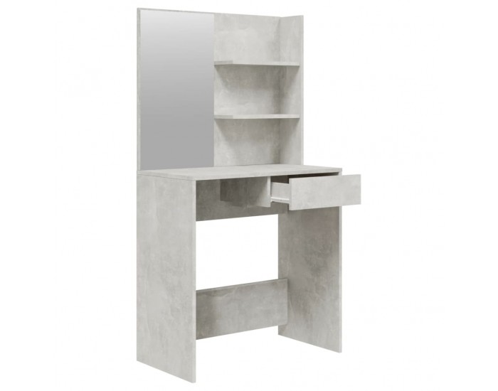 Sonata H Комплект тоалетка, Бетонно сиво, 74,5x40x141 см Sonata H Комплект тоалетка, Бетонно сиво, 74,5x40x141 см