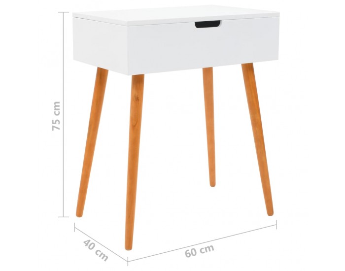 Sonata H Тоалетка с огледало, МДФ, 60x40x75 см