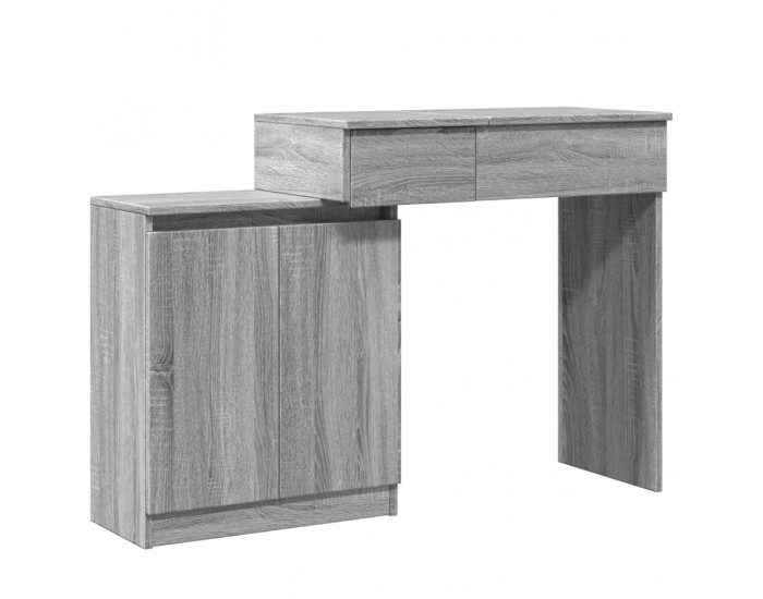 Sonata H Тоалетка с LED, сив сонома, 115x37x110,5 см Sonata H Тоалетка с LED, сив сонома, 115x37x110,5 см