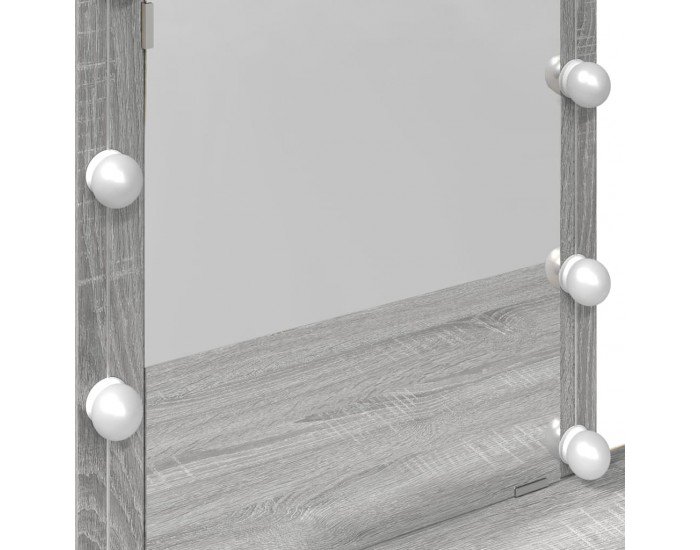 Sonata H Тоалетка с LED, сив сонома, 100x40x130 см Sonata H Тоалетка с LED, сив сонома, 100x40x130 см