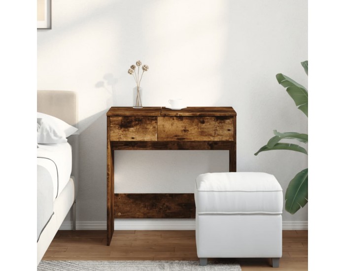 Sonata H Тоалетка с огледало, опушен дъб, 73x46,5x120 см