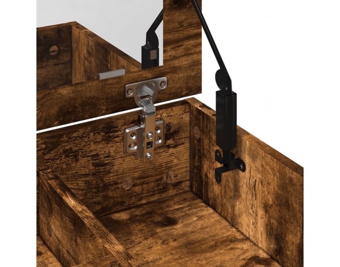 Sonata H Тоалетка с огледало, опушен дъб, 73x46,5x120 см