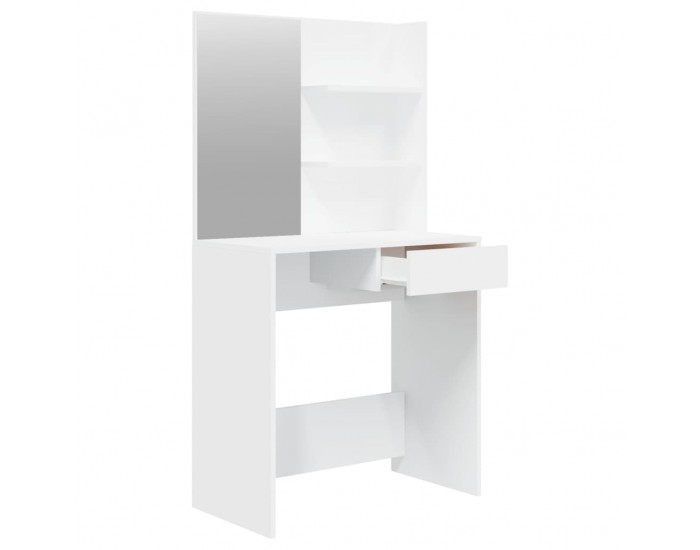Sonata H Комплект тоалетка, бяла, 74,5x40x141 см Sonata H Комплект тоалетка, бяла, 74,5x40x141 см