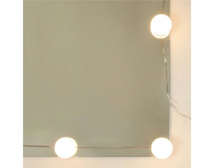 Sonata H Комплект тоалетка с LED, бетонно сива, инженерно дърво Sonata H Комплект тоалетка с LED, бетонно сива, инженерно дърво