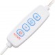 Sonata H Тоалетка с LED, Опушен дъб, 86,5x35x136 см Sonata H Тоалетка с LED, Опушен дъб, 86,5x35x136 см