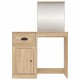 Sonata H Тоалетка с огледало сонома дъб 90x50x132,5 см инженерно дърво