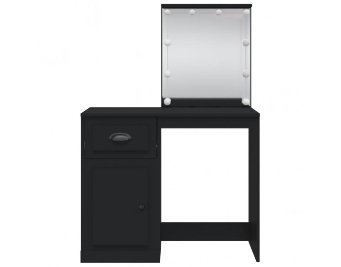 Sonata H Тоалетка с LED лампи, черна, 90x42x132,5 см Sonata H Тоалетка с LED лампи, черна, 90x42x132,5 см