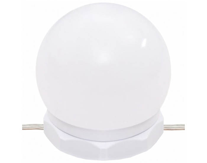 Sonata H LED тоалетка с шкафове, сив сонома, инженерно дърво