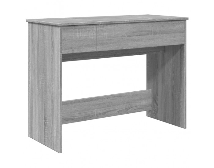 Sonata H Тоалетка с огледало, сив сонома, 100x45x76 см