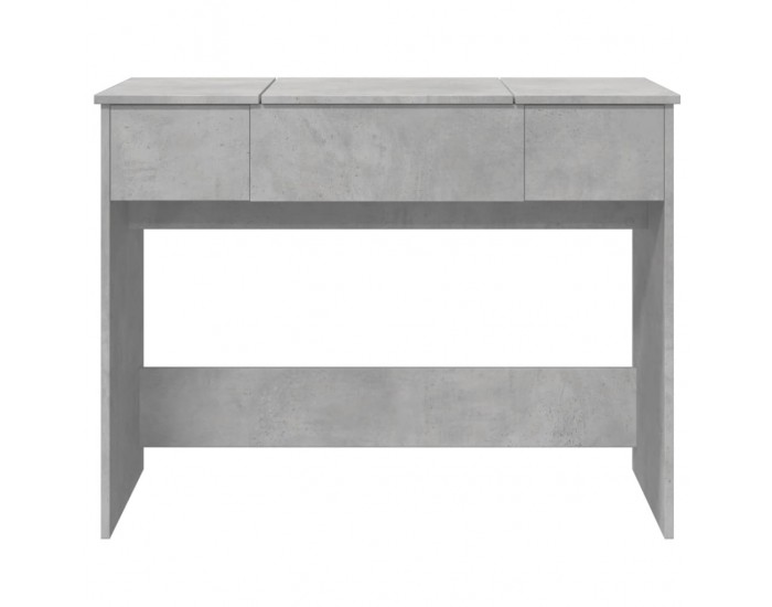 Sonata H Тоалетка с огледало, бетонно сива, 100x45x76 см