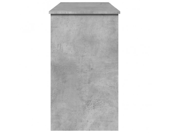 Sonata H Тоалетка с огледало, бетонно сива, 100x45x76 см