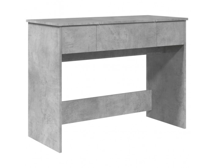 Sonata H Тоалетка с огледало, бетонно сива, 100x45x76 см