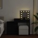 Sonata H Тоалетка с LED, черна, 115x37x110,5 см Sonata H Тоалетка с LED, черна, 115x37x110,5 см