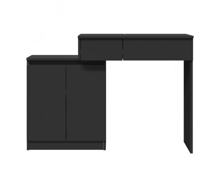 Sonata H Тоалетка с LED, черна, 115x37x110,5 см Sonata H Тоалетка с LED, черна, 115x37x110,5 см