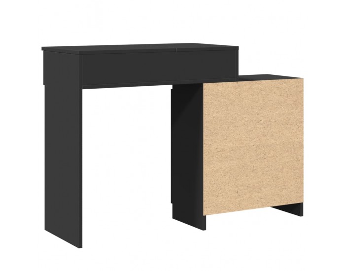 Sonata H Тоалетка с LED, черна, 115x37x110,5 см Sonata H Тоалетка с LED, черна, 115x37x110,5 см