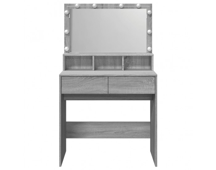 Sonata H Тоалетка с LED, сив сонома, 80x41x134,5 см Sonata H Тоалетка с LED, сив сонома, 80x41x134,5 см