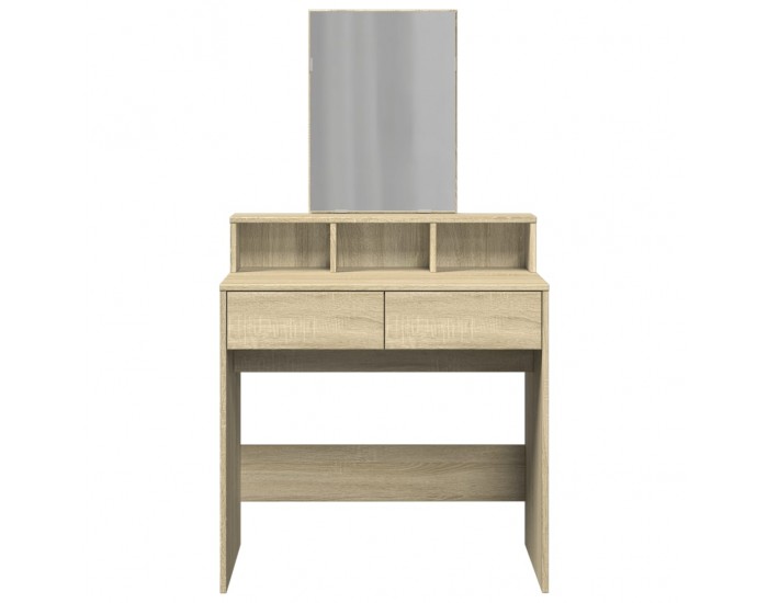 Sonata H Тоалетка с огледало, дъб сонома, 80x41x144,5 см Sonata H Тоалетка с огледало, дъб сонома, 80x41x144,5 см
