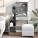 Sonata H Тоалетка с шкаф, бетонно сива, 80x35x132 см Sonata H Тоалетка с шкаф, бетонно сива, 80x35x132 см