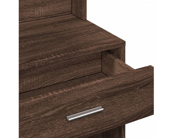 Sonata H Тоалетка с шкаф, кафяв дъб, 80x35x132 см