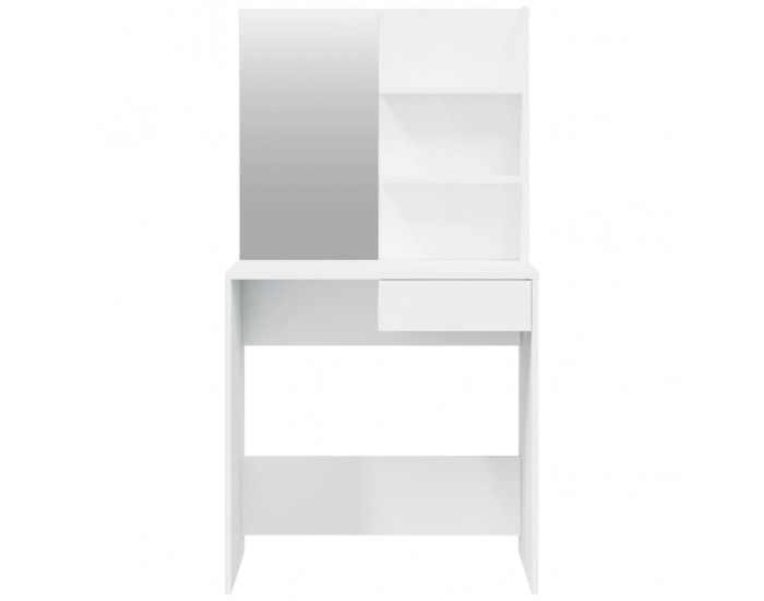 Sonata H Комплект тоалетка, бял гланц, 74,5x40x141 см Sonata H Комплект тоалетка, бял гланц, 74,5x40x141 см
