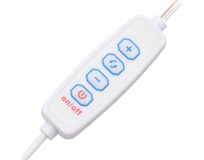 Sonata H Тоалетка с LED, сив сонома, 130x50x132,5 см