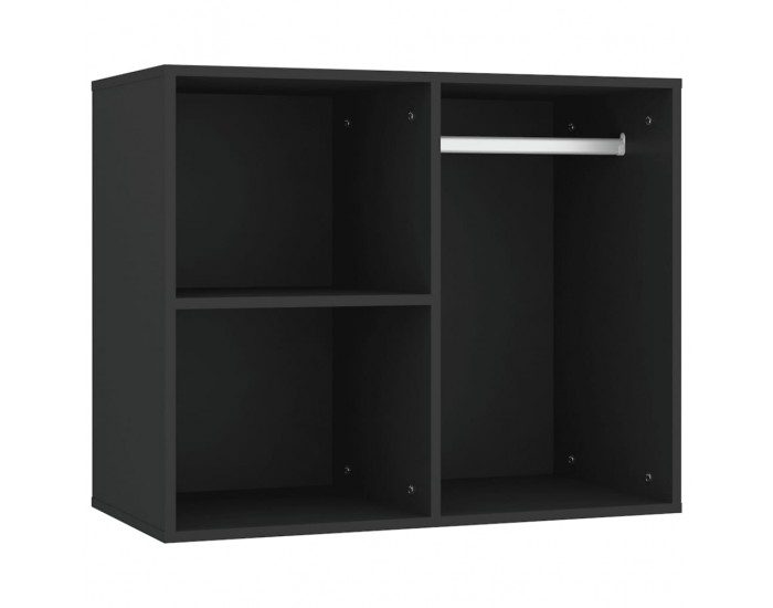 Sonata H LED тоалетка с шкафове, черна, инженерно дърво Sonata H LED тоалетка с шкафове, черна, инженерно дърво