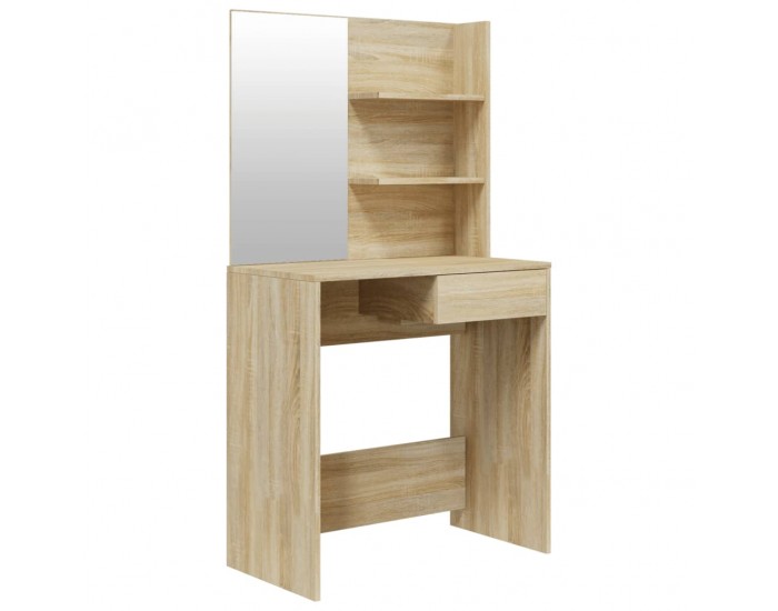 Sonata H Тоалетка с огледало, дъб сонома, 74,5x40x141 см Sonata H Тоалетка с огледало, дъб сонома, 74,5x40x141 см