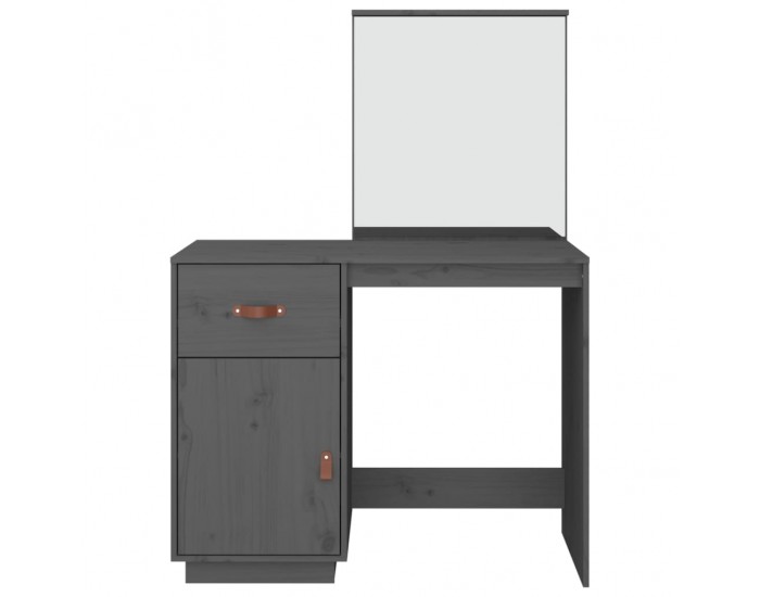 Sonata H Тоалетка, сива, 95x50x134 см, борово дърво масив Sonata H Тоалетка, сива, 95x50x134 см, борово дърво масив