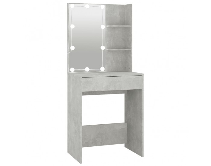 Sonata H Тоалетка с LED, бетонно сива, 60x40x140 см Sonata H Тоалетка с LED, бетонно сива, 60x40x140 см