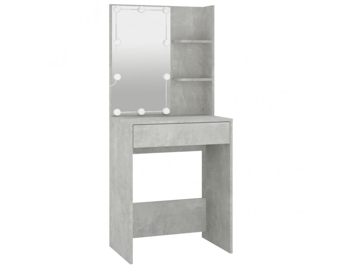 Sonata H Тоалетка с LED, бетонно сива, 60x40x140 см Sonata H Тоалетка с LED, бетонно сива, 60x40x140 см