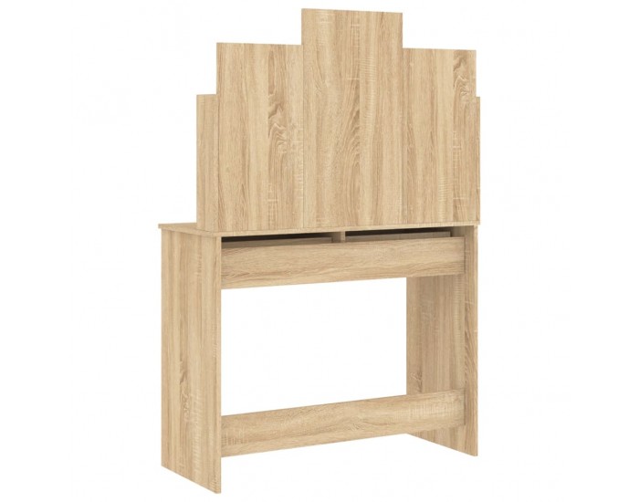 Sonata H Тоалетка с огледало, дъб сонома, 96x39x142 см