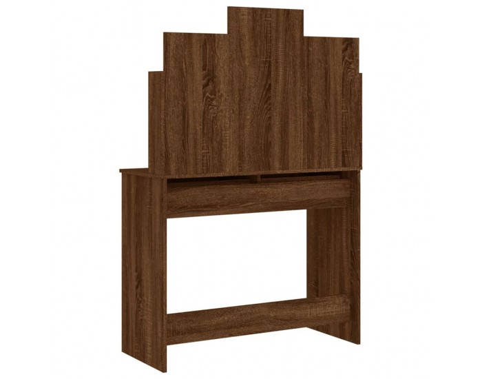 Sonata H Тоалетка с огледало, кафяв дъб, 96x39x142 см