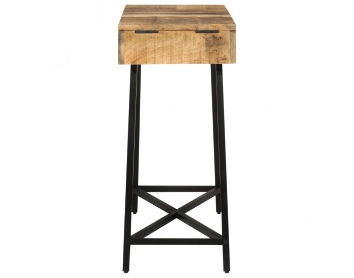 Sonata H Тоалетка, 105x35x75 cм, грубо мангово дърво масив и желязо