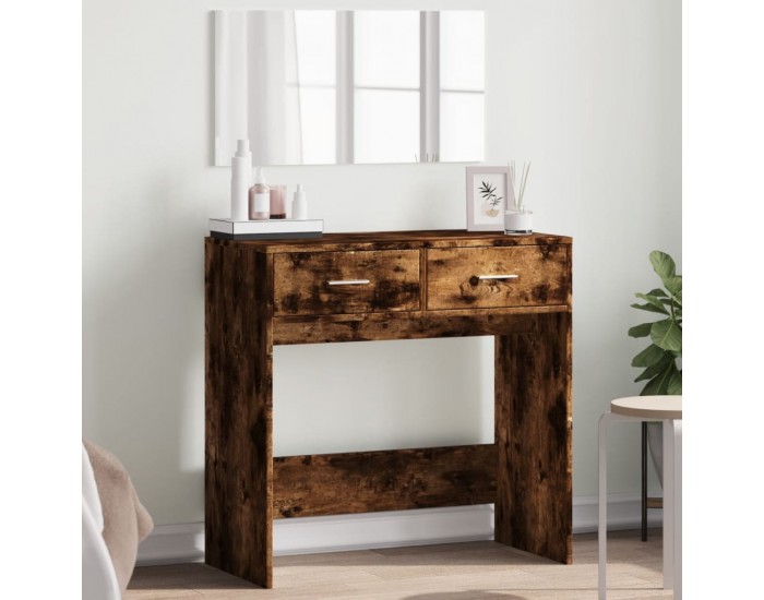 Sonata H Тоалетка с огледало, опушен дъб, 80x39x80 см