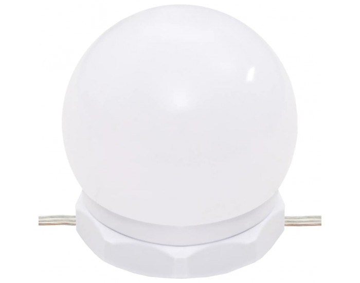 Sonata H LED тоалетка с шкаф, сив сонома, инженерно дърво