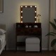 Sonata H Тоалетка с LED, опушен дъб, 80x41x144,5 см Sonata H Тоалетка с LED, опушен дъб, 80x41x144,5 см